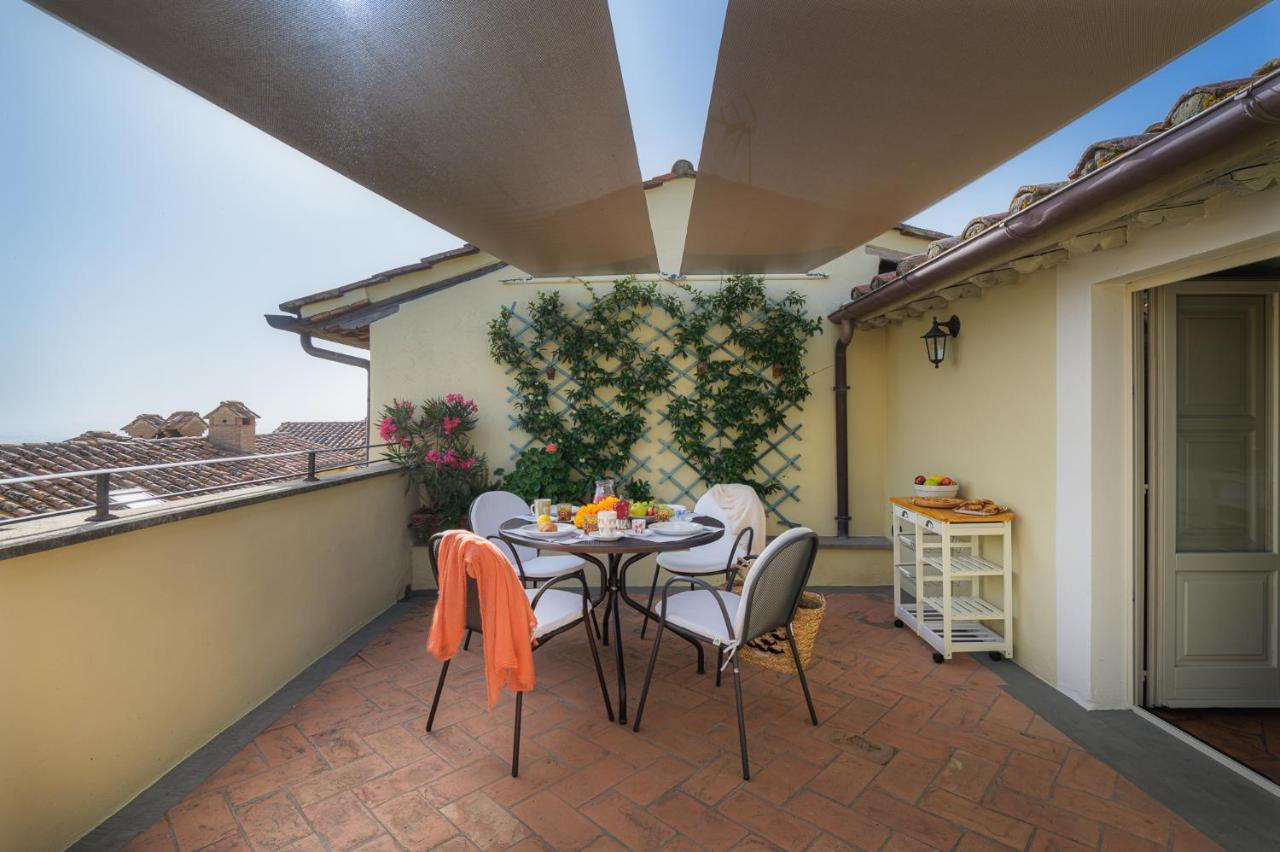 Appartamento Terrazza Silena, centro storico con vista Cortona! Esterno foto