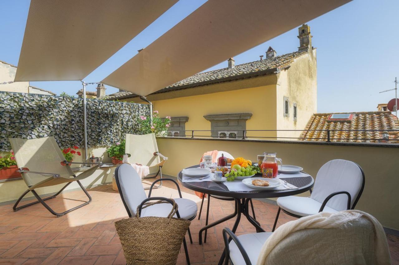 Appartamento Terrazza Silena, centro storico con vista Cortona! Esterno foto