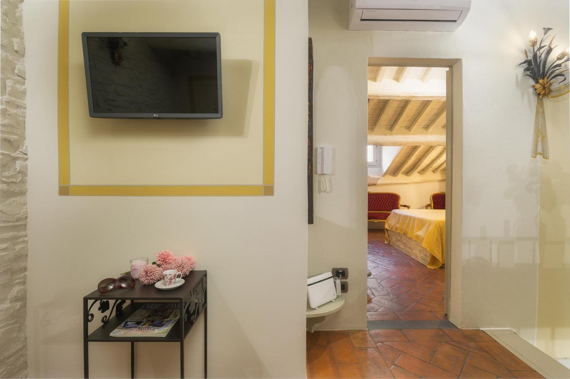 Appartamento Terrazza Silena, centro storico con vista Cortona! Esterno foto