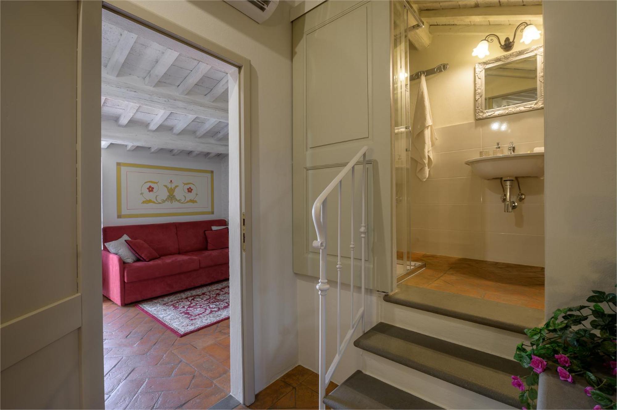 Appartamento Terrazza Silena, centro storico con vista Cortona! Esterno foto